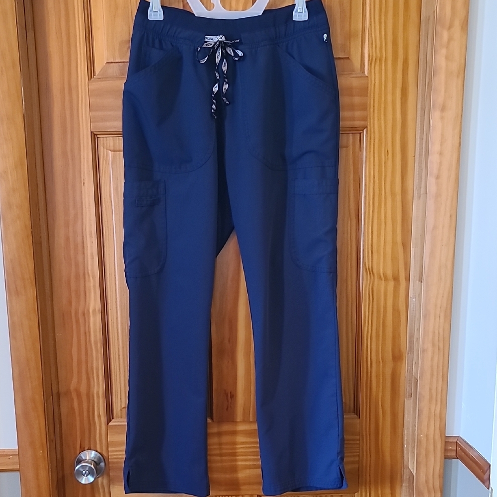 Urbane Icon Women's Navy Scrub Pants